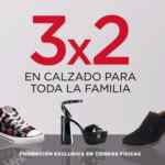 3x2 en zapatos para toda la familia en las Rebajas de Reyes de Sears
