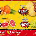 Ofertas Soriana Mercado en frutas y verduras 17 y 18 de enero 2023
