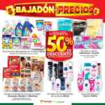 Folleto Soriana Súper Bajadón de Precios 2o a mitad de precio en quesos, pechugas, galletas y más