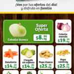 Ofertas Super Kompras Martes y Miércoles desde la Huerta frutas y verduras 17 y 18 de enero