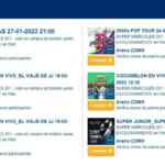 Súper Miércoles de Superboletos 25 de enero: 2×1 en Conciertos, Deportes, Expos y más