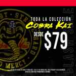 En Toxic prendas Cobra Kai de $299 a $79 y más