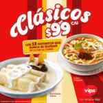 Nuevos Clásicos Vips 2023: 10 platillos a sólo $99 cada uno