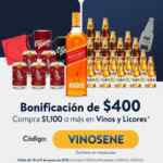 Cupón Walmart de $400 de descuento en vinos y licores