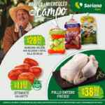 Folleto Soriana Super Martes y Miércoles del Campo: jitomate a $11.80 kg precio mejorado y más