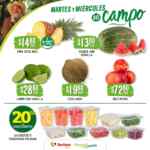 Folleto Soriana Super Martes y Miércoles del Campo: jitomate a $11.80 kg precio mejorado y más