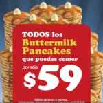 En IHOP todos los buttermilk pancakes que puedas comer por sólo $59 de lunes a viernes