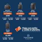 Promo Timbres Monedero Naranja La Comer 2023: maletas y mochilas Tucano desde $99