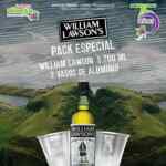 Pack William Lawsons de vasos de aluminio Gratis en Bodegas Alianza