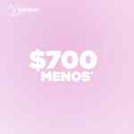 Promoción Andrea: $700 de descuento en tienda online en compras a partir de $2,799
