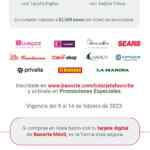 Promo Banorte San Valentín de hasta 15% de bonificación en tiendas participantes