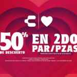 Promoción Charly San Valentín: 2do a mitad de precio en tenis participantes