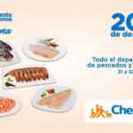 En Chedraui 20% de descuento en todo el departamento de pescados y mariscos hasta hoy
