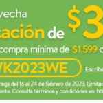 Cupón Walmart Express de $300 de descuento en pedidos de supermercado