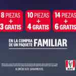 KFC Chicken Nights 2023: Piezas GRATIS en la compra de paquetes los martes y jueves de 6:00 a 10:00 PM