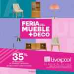 Feria del Mueble + Deco Liverpool: Hasta 35% de descuento en muebles y artículos de decoración