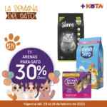 Ofertas Maskota Semana del Gato: 30% de descuento en productos para gatos esta semana