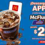 Cupón App McDonald's: McFlurry Snickers a sólo $25 para nuevos usuarios hoy 28 de febrero