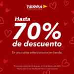 Rebajas Mes del Amor Mundo Terra: Hasta 70% de descuento