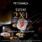 2x1 en rollos de sushi en PF Changs esta semana al pedir por Uber Eats
