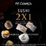 2x1 en rollos de sushi en PF Changs esta semana al pedir por Uber Eats