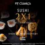 2x1 en rollos de sushi en PF Changs esta semana al pedir por Uber Eats