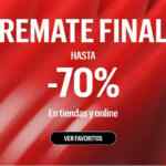 Remate Final Pull & Bear: Hasta 70% de descuento en tiendas y online