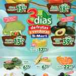 Ofertas S-Mart 3 días de frutas y verduras del 21 al 23 de febrero