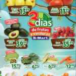 Ofertas S-Mart 3 días de frutas y verduras del 28 de febrero al 2 de marzo