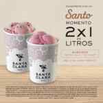 2x1 en litros de helado en Santa Clara del 10 al 14 de febrero por San Valentín