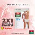 2x1 en trusas Rinbros en Soriana hasta el 14 de febrero