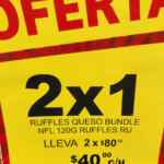 Liquidación pack Ruffles + gorra NFL por $40 pesos en Soriana