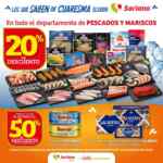 Promo Soriana Cuaresma: 20% en pescados y mariscos y 2do a mitad de precio en atunes Dolores