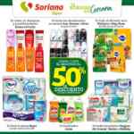 Folleto Soriana Súper fin de semana segundo a mitad de precio del 16 al 20 de febrero 2023
