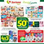 Folleto Soriana Súper fin de semana segundo a mitad de precio del 16 al 20 de febrero 2023