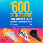 Cupón TAF de $600 de descuento pagando con Paypal