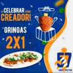 Promoción El Tizoncito 57 aniversario: 2x1 en gringas de pastor, 3x2 en tacos al pastor y más hoy 2 de febrero
