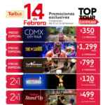 Promociones Turibus San Valentín: 2x1 en tours, precios especiales y más