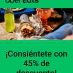 Cupón Uber Eats fin de semana del Super Bowl: 45% de descuento en 2 pedidos