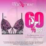 Hasta 60% de descuento en lencería en la tienda en línea de Vicky Form