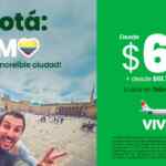 Vuelos a Bogotá desde $60 dólares + TUA por Viva Aerobus