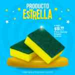 Producto Estrella Waldo's: Fibra esponja Fregón grande a sólo $9.99