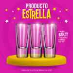 Producto Estrella Waldos: Vaso tequilero a sólo $9.99