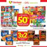 Folleto Soriana fin de semana de Cuaresma 2do a mitad de precio 24 al 27 de febrero 2023