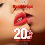 Promo Flash GOC Make Up: 20% de descuento en todos los productos para labios en tienda en línea Promo Flash GOC Make Up: 20% de descuento en todos los productos para labios en tienda en línea