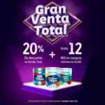 Gran Venta Total Comex: 20% de descuento en familia Total + hasta 12 msi