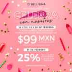 Promociones de Aniversario Bellísima: 25% en bonificación sólo hoy y más