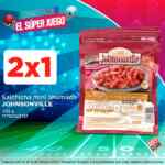 Promociones City Club Super Bowl: 2x1 en pizzas y 2x1 en salchichas para asar