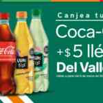 Cupón 7-Eleven bebida Del Valle Fizz por $5 en la compra de una Coca-Cola