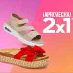 Outlet Andrea con rebajas de 2x1 en calzado seleccionado